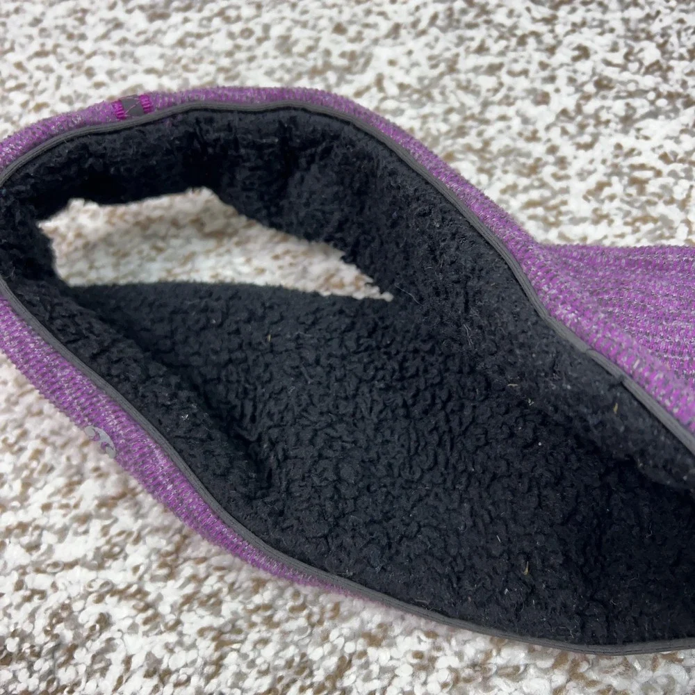 Lululemon Headband Womens One Size Purple Fleece Lined Ear Warmer Winter Running